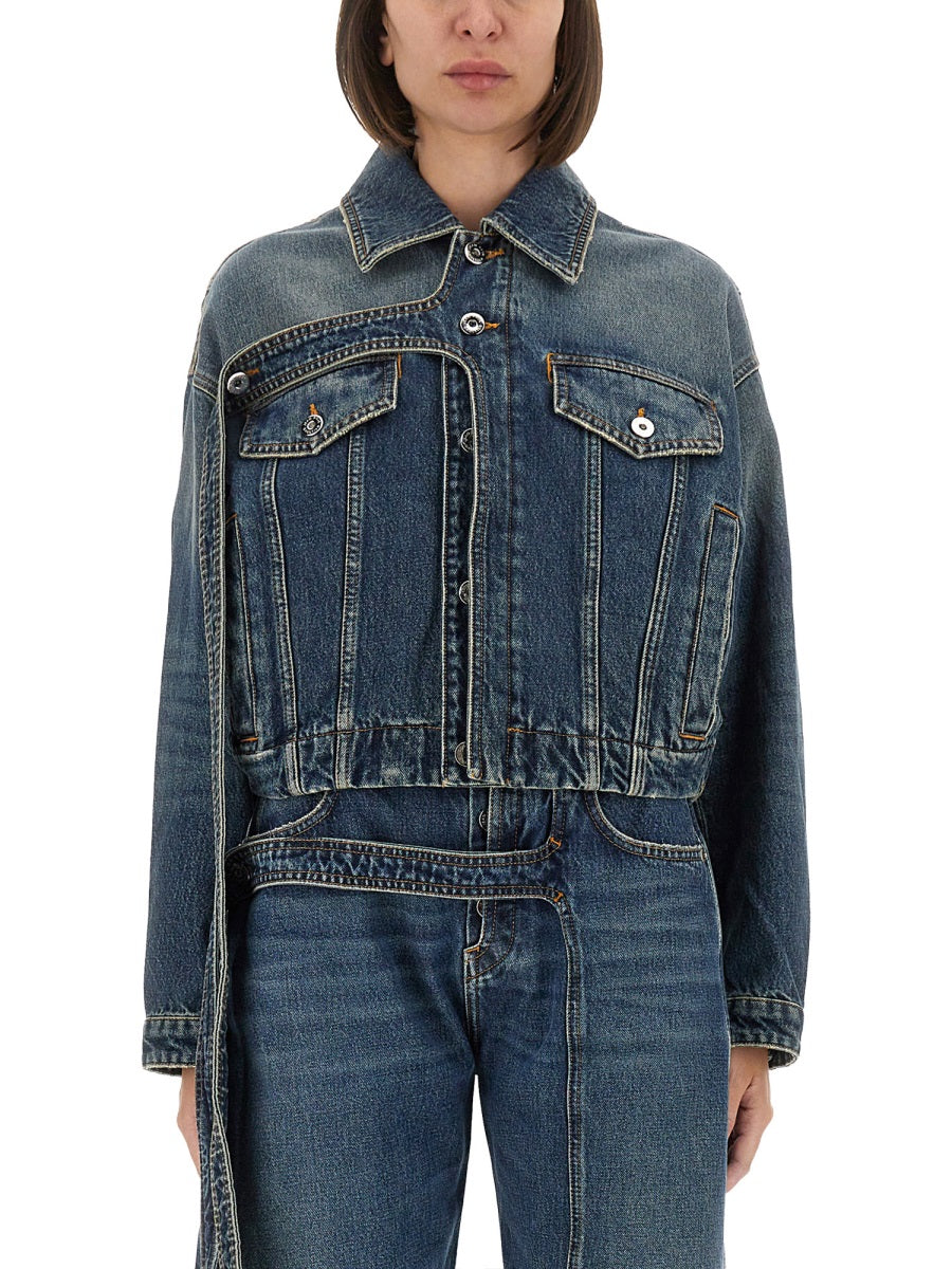 Jean Paul Gaultier Women Denim Jacket by Luosophy