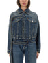Jean Paul Gaultier Women Denim Jacket by Luosophy