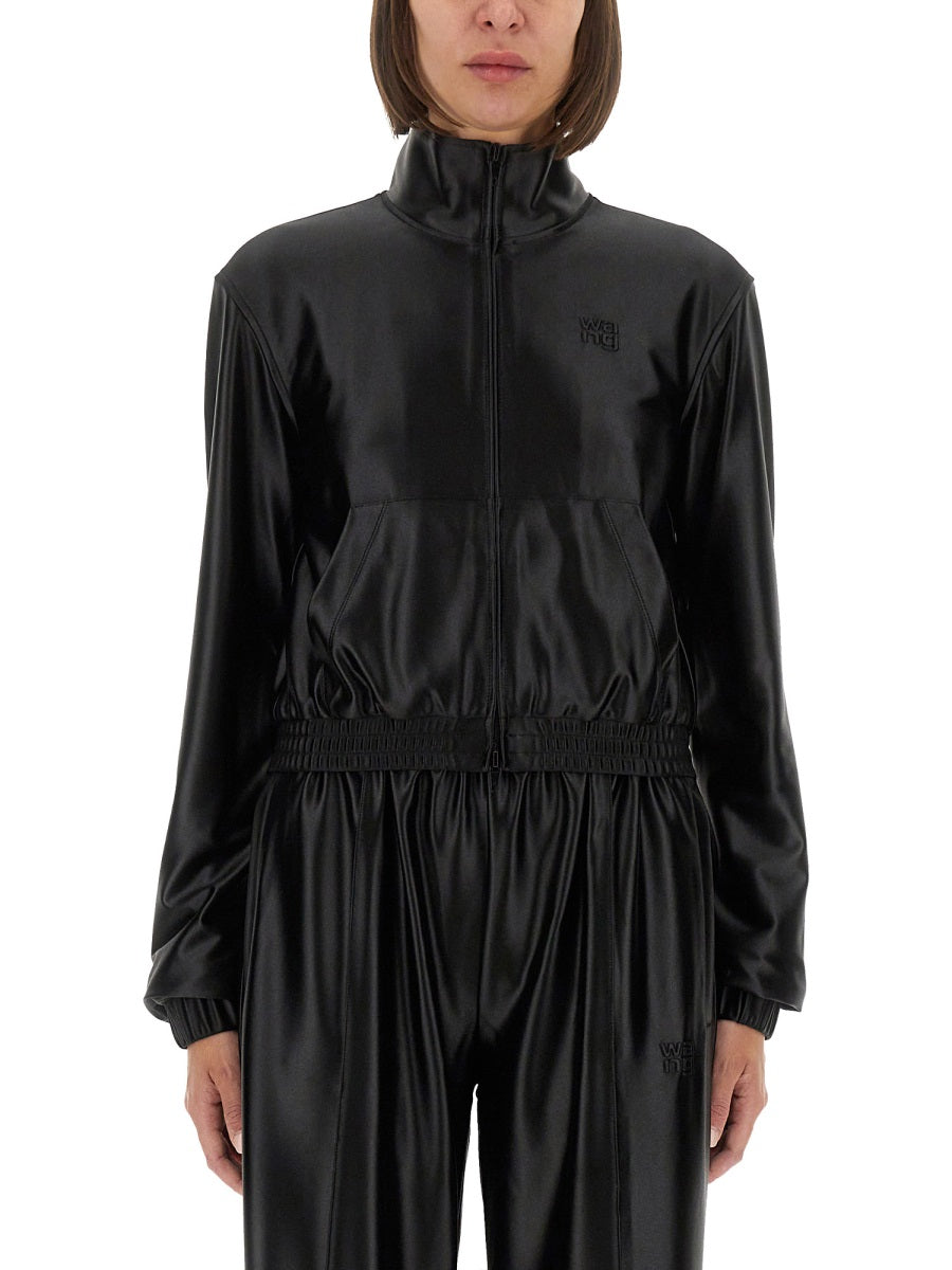 Alexander Wang Women Satin Faille Sweatshirt by Luosophy
