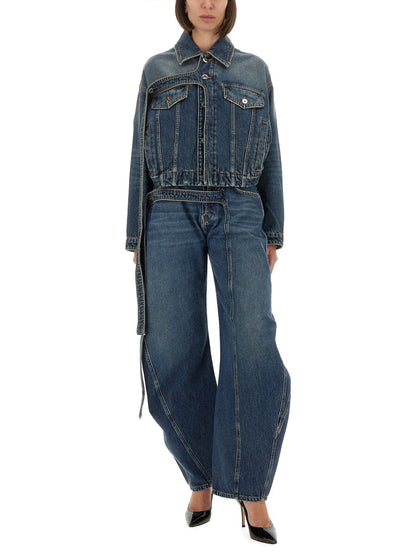 Jean Paul Gaultier Women Low-Rise Jeans by Luosophy