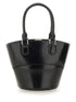 Self-Portrait Women Leather Tote Bag With Charm by Luosophy