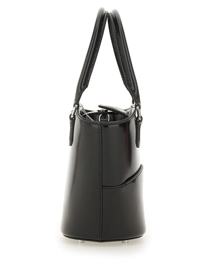 Self-Portrait Women Leather Tote Bag With Charm by Luosophy