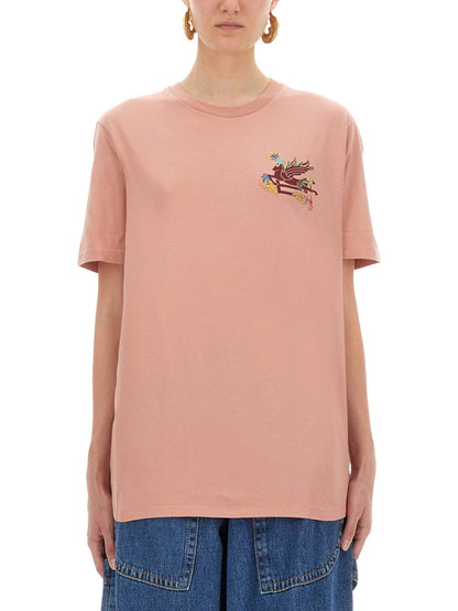 Etro Women T-Shirt With Pegasus by Luosophy