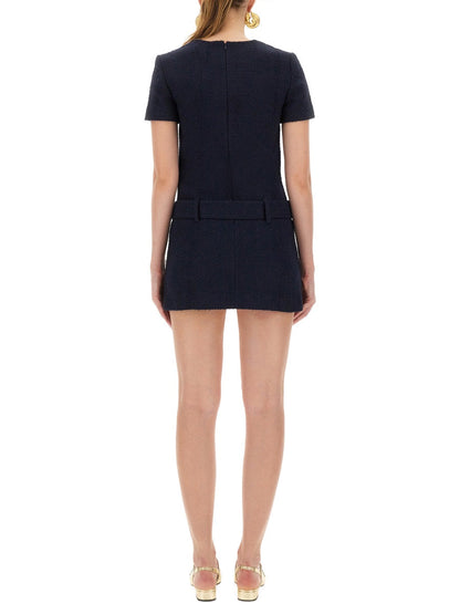 Self-Portrait Women Mini Boucle Dress by Luosophy