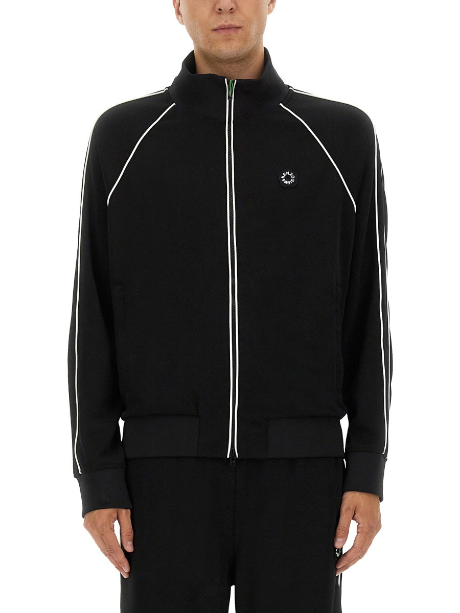 Kenzo Men Zippered Track Sweatshirt by Luosophy