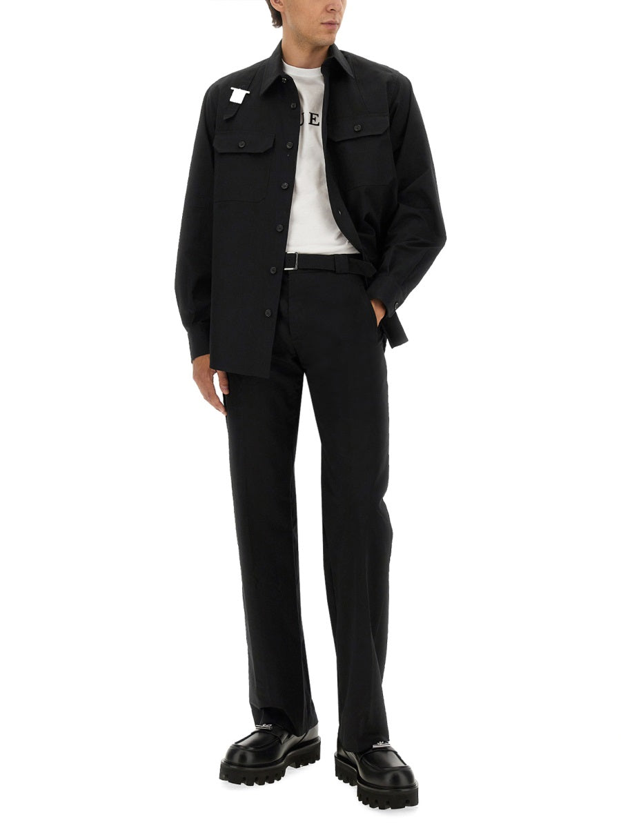 Alexander Mcqueen Men Jacket-Shirt "Harness" by Luosophy