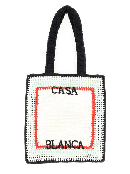 Casablanca Unisex Crochet Bag by Luosophy