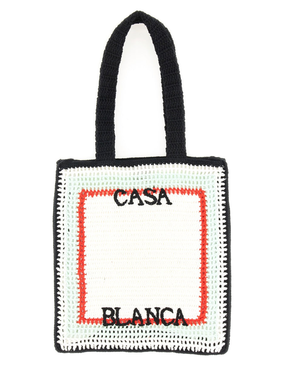Casablanca Unisex Crochet Bag by Luosophy