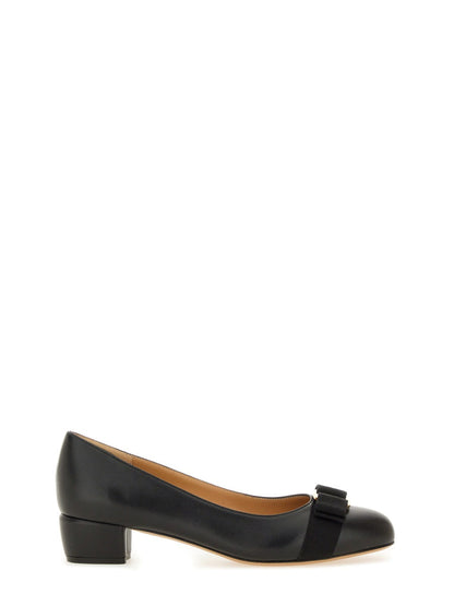 Ferragamo Women Leather "Vara" Shoe by Luosophy