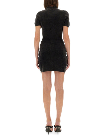 Alexander Wang Women Mini Dress With Polo Collar by Luosophy