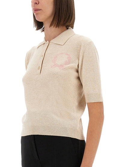 Moschino Women Polo Shirt With Logo by Luosophy