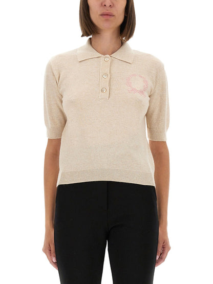 Moschino Women Polo Shirt With Logo by Luosophy
