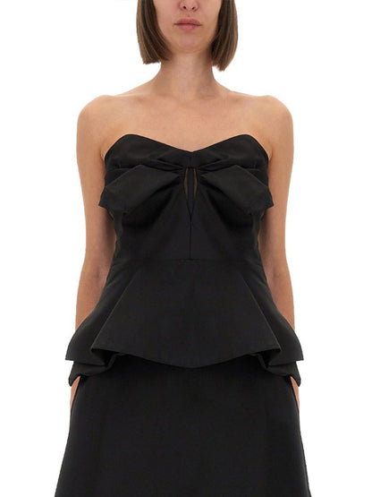 Alexander Mcqueen Women Strapless Corset Top by Luosophy
