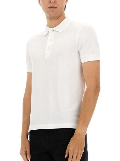Tom Ford Men Pique Polo. by Luosophy