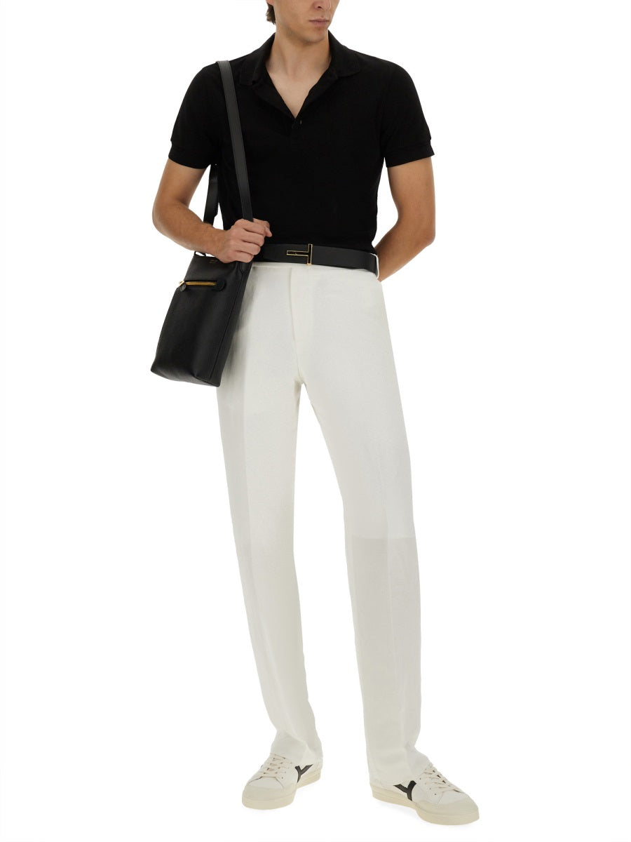 Tom Ford Men Pique Polo. by Luosophy