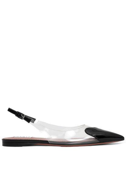 Alaia Women Le Cœur Flat Slingbacks by Luosophy