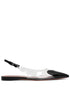 Alaia Women Le Cœur Flat Slingbacks by Luosophy