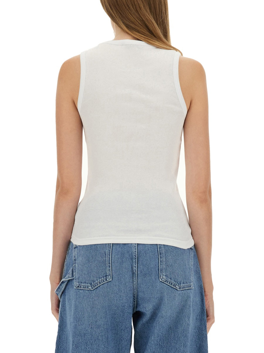 Jw Anderson Women "Anchor Jwa" Logo Tank Top by Luosophy