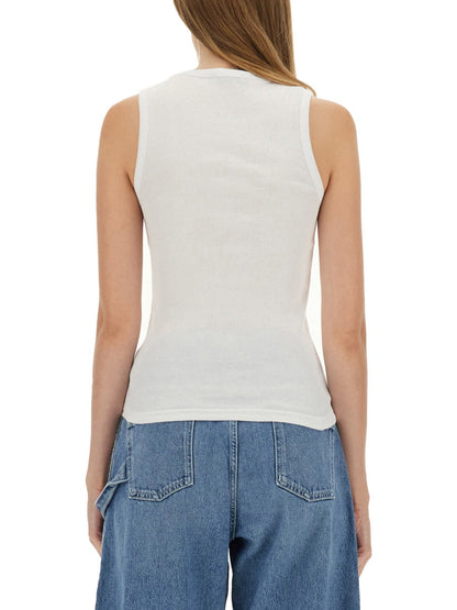 Jw Anderson Women "Anchor Jwa" Logo Tank Top by Luosophy