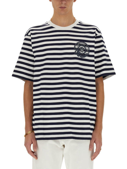 Versace Men Striped T-Shirt by Luosophy