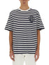 Versace Men Striped T-Shirt by Luosophy