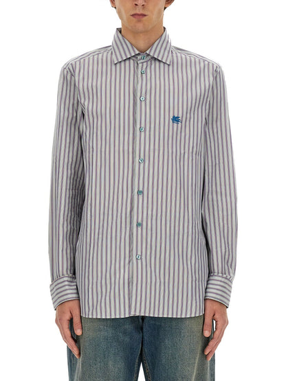 Etro Men Pegasus Logo Shirt by Luosophy