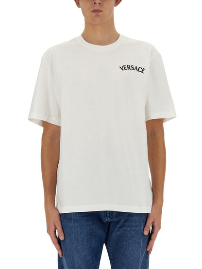 Versace Men T-Shirt With Logo by Luosophy