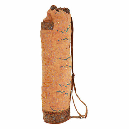 Yoga Mat Bag - OMSutra Hand Crafted Chic Canvas Tote with Pockets