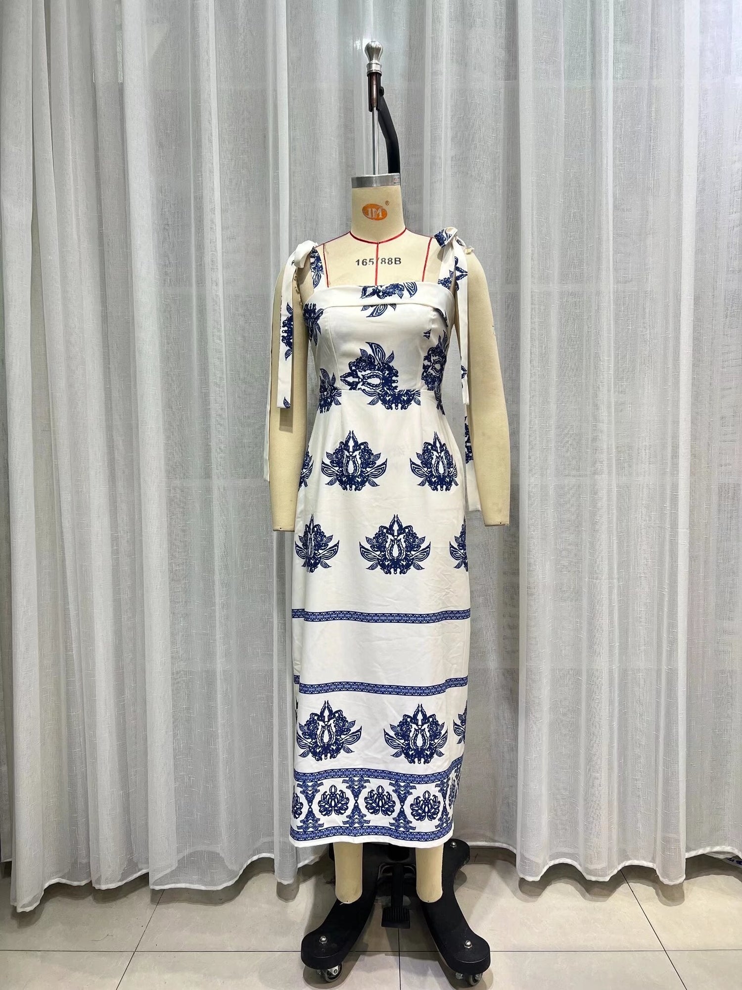 Summer Women V neck Ethnic Autumn Long Sleeve Elegant Embroidered Short Dress by Ragazza
