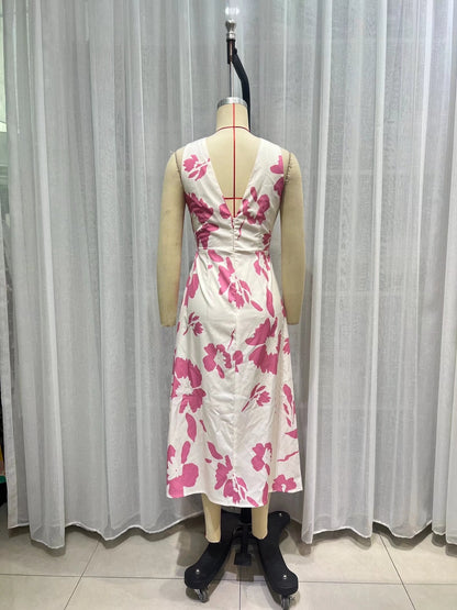 Fall Women Clothing Camouflage Strap Backless Dress by Ragazza