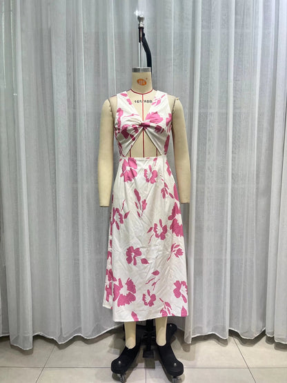 Fall Women Clothing Camouflage Strap Backless Dress by Ragazza