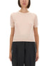 Maison Margiela Women Wool Crew Neck T-Shirt by Luosophy
