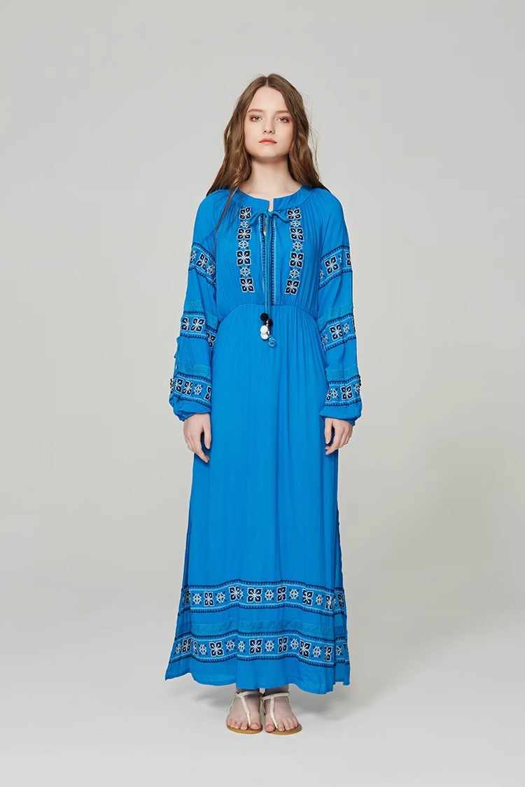 Temperament Romantic Embroidery Hollow Ball Decorative Dress by Ragazza