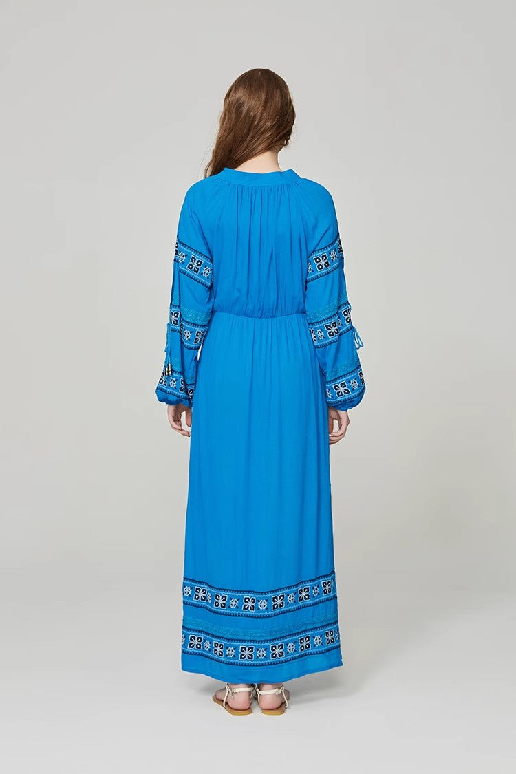 Temperament Romantic Embroidery Hollow Ball Decorative Dress by Ragazza
