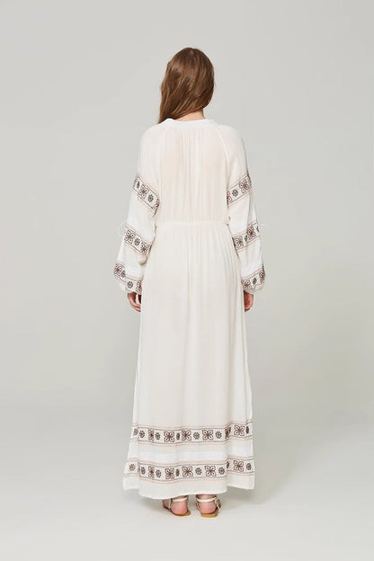 Temperament Romantic Embroidery Hollow Ball Decorative Dress by Ragazza