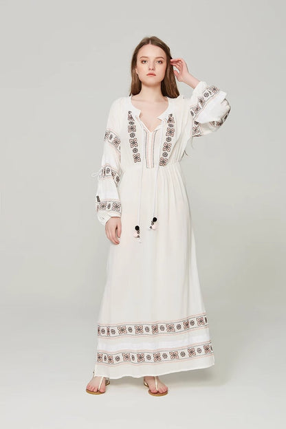 Temperament Romantic Embroidery Hollow Ball Decorative Dress by Ragazza