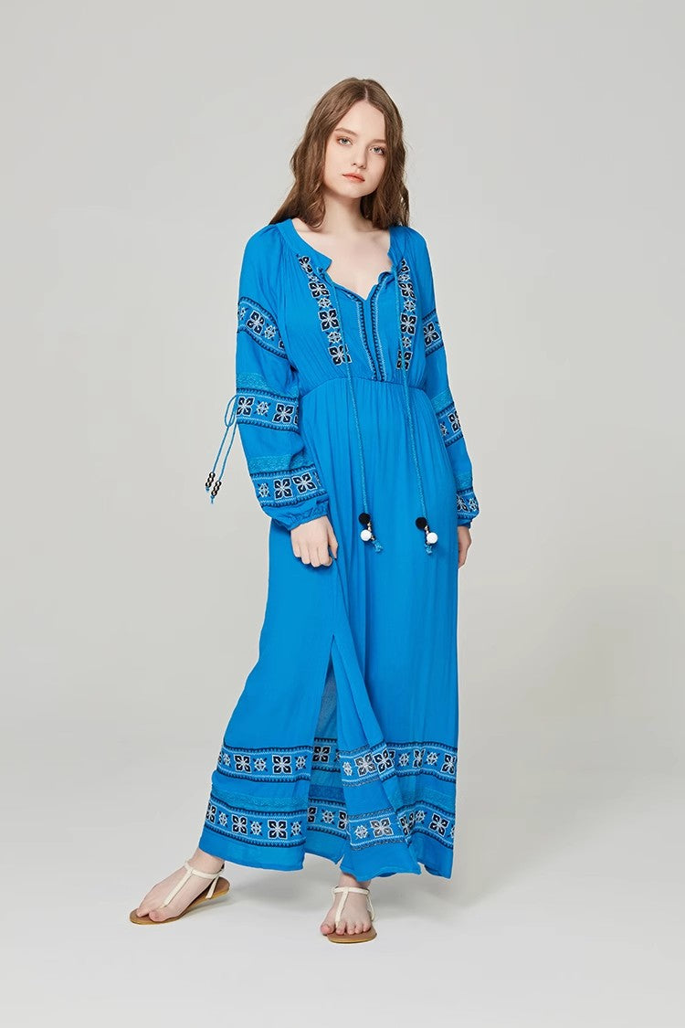 Temperament Romantic Embroidery Hollow Ball Decorative Dress by Ragazza