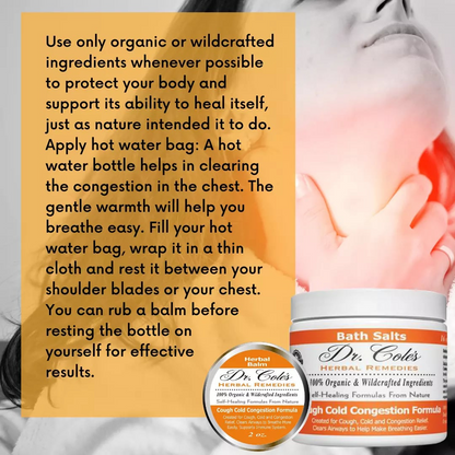 26 - Dr. Cole’s Organic Cough Cold Congestion Relief Balm