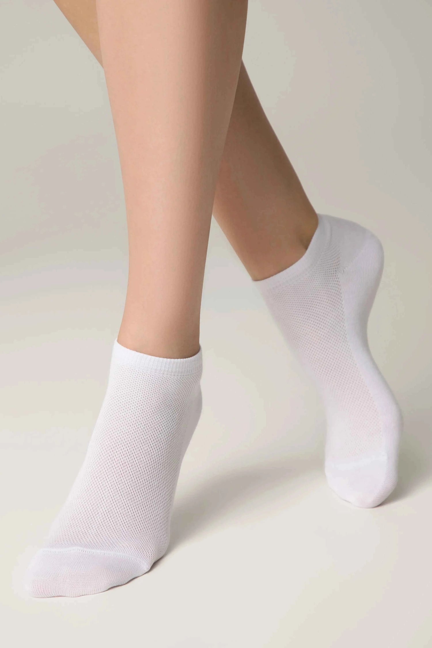 Cotton Ankle Socks Conte Active - Mesh Pattern 484