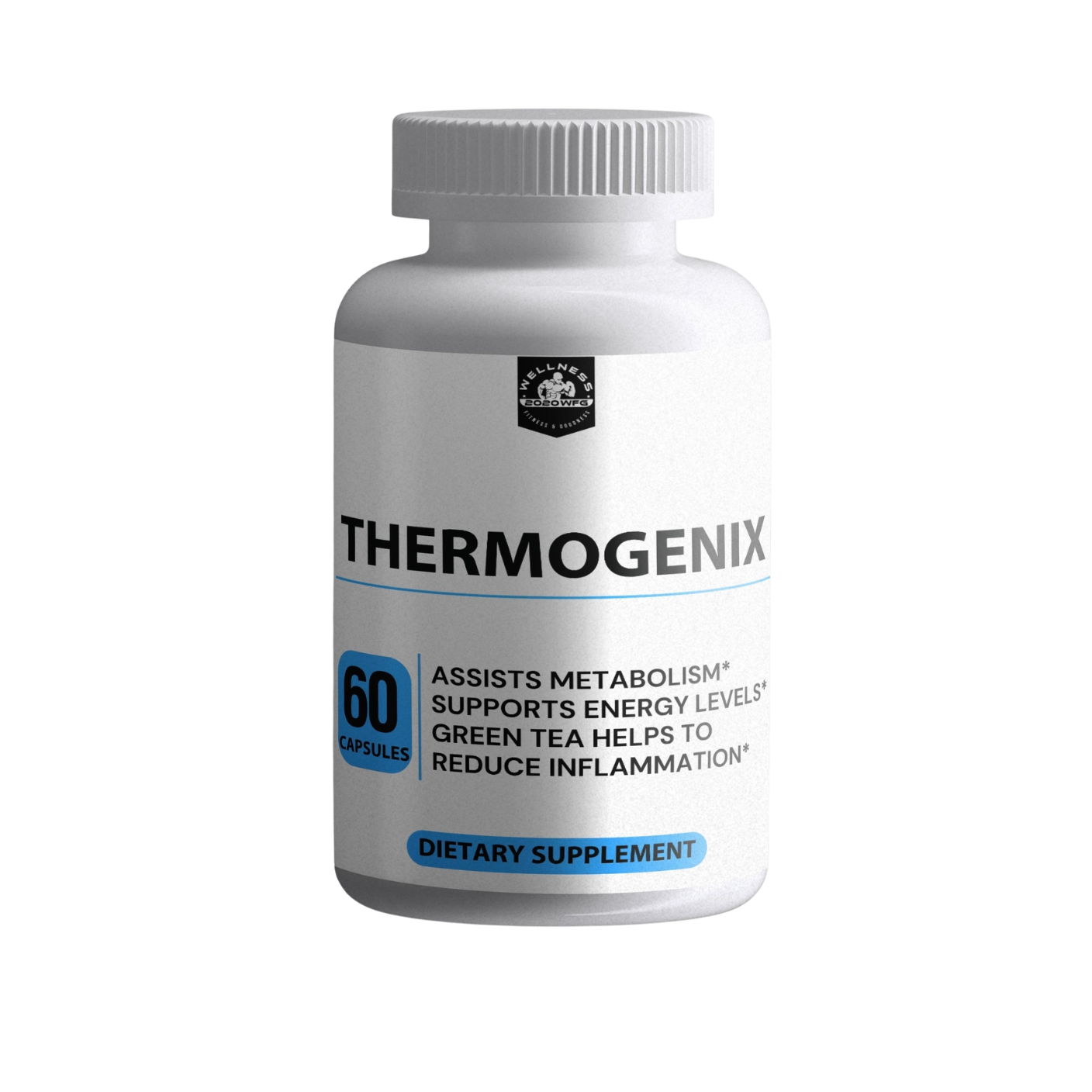 THERMOGENIX: Advanced Metabolic Igniter | 60 Capsules – Green Coffee Bean, Raspberry Ketone &amp; Garcinia Cambogia Extract for Healthy Weight Management by 2020WFG