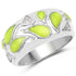 0.07 Carat Genuine White Topaz .925 Sterling Silver Ring  DestGlow