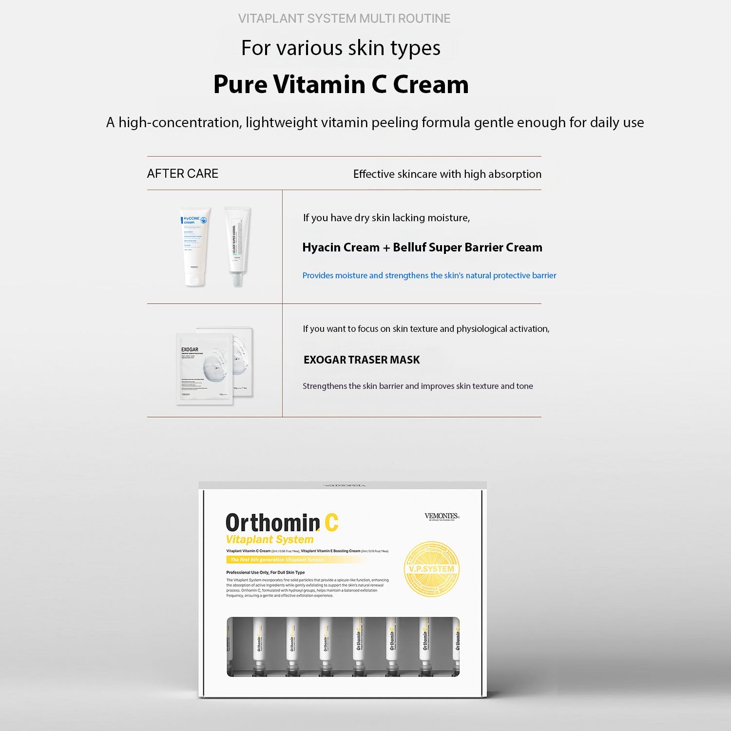 [ Vemontes ] Vemontes Orthomin C Vitaplant System | Brightening &amp; Renewal Care by Pi-Boo