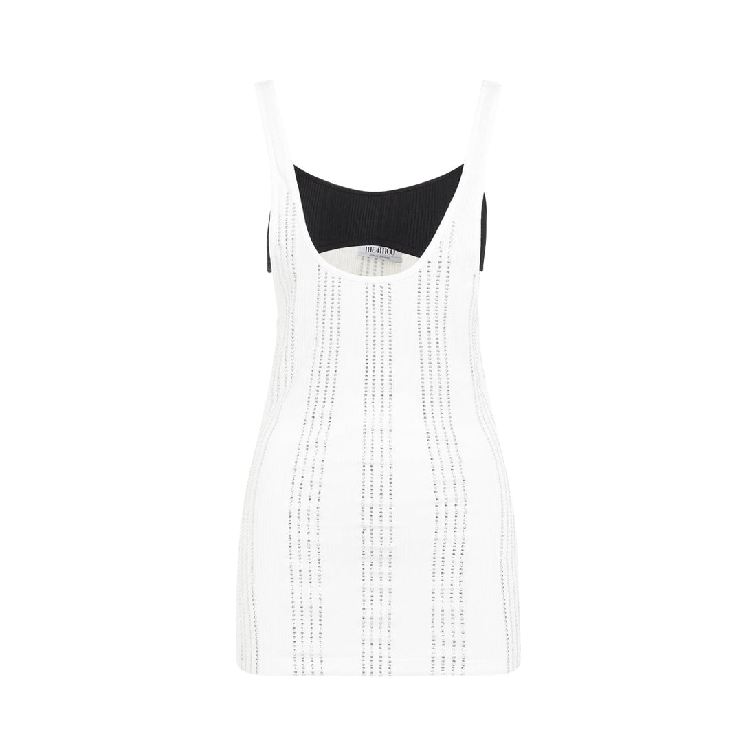The Attico Flat Ribbed Jersey Tank Top Women by Luosophy
