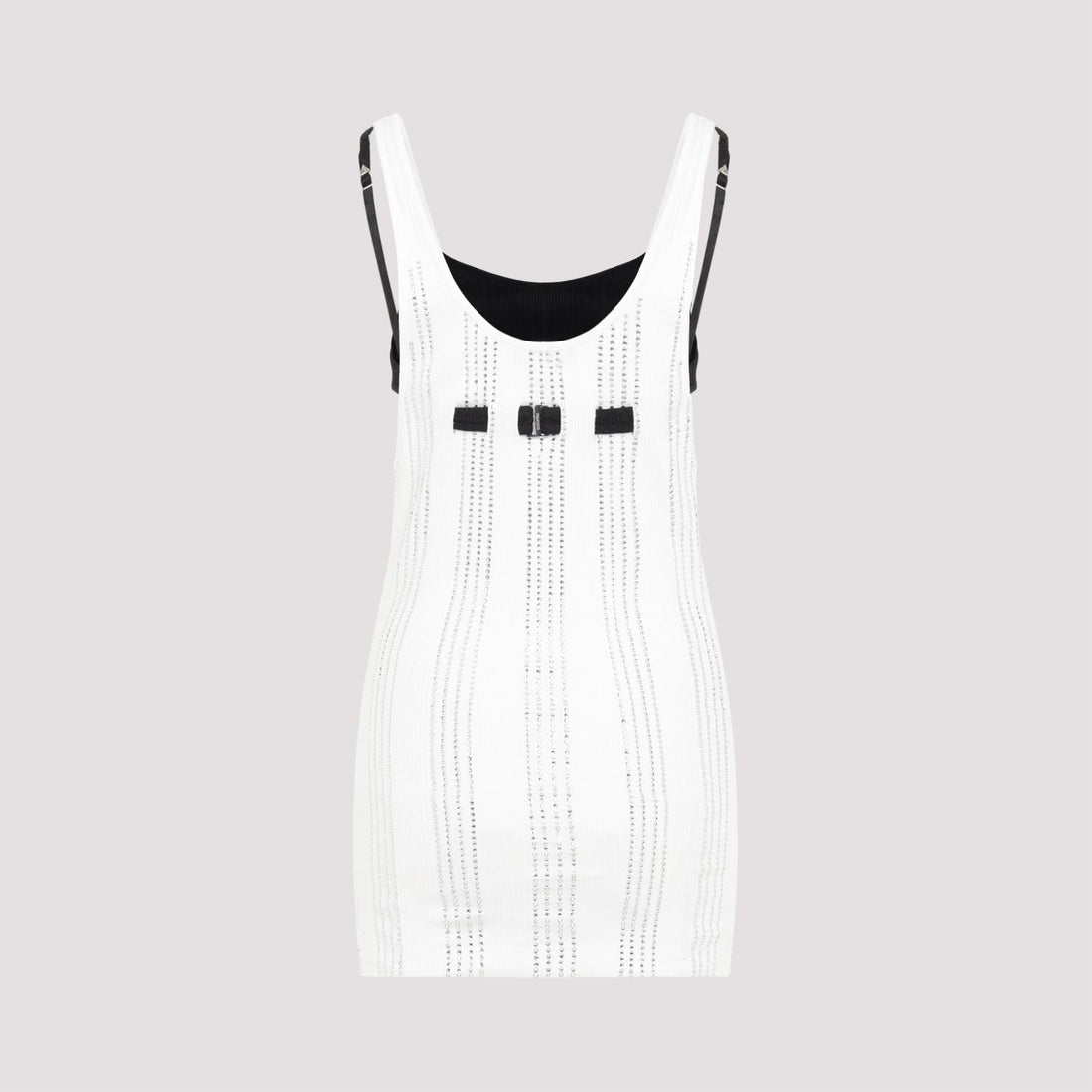 The Attico Flat Ribbed Jersey Tank Top Women by Luosophy