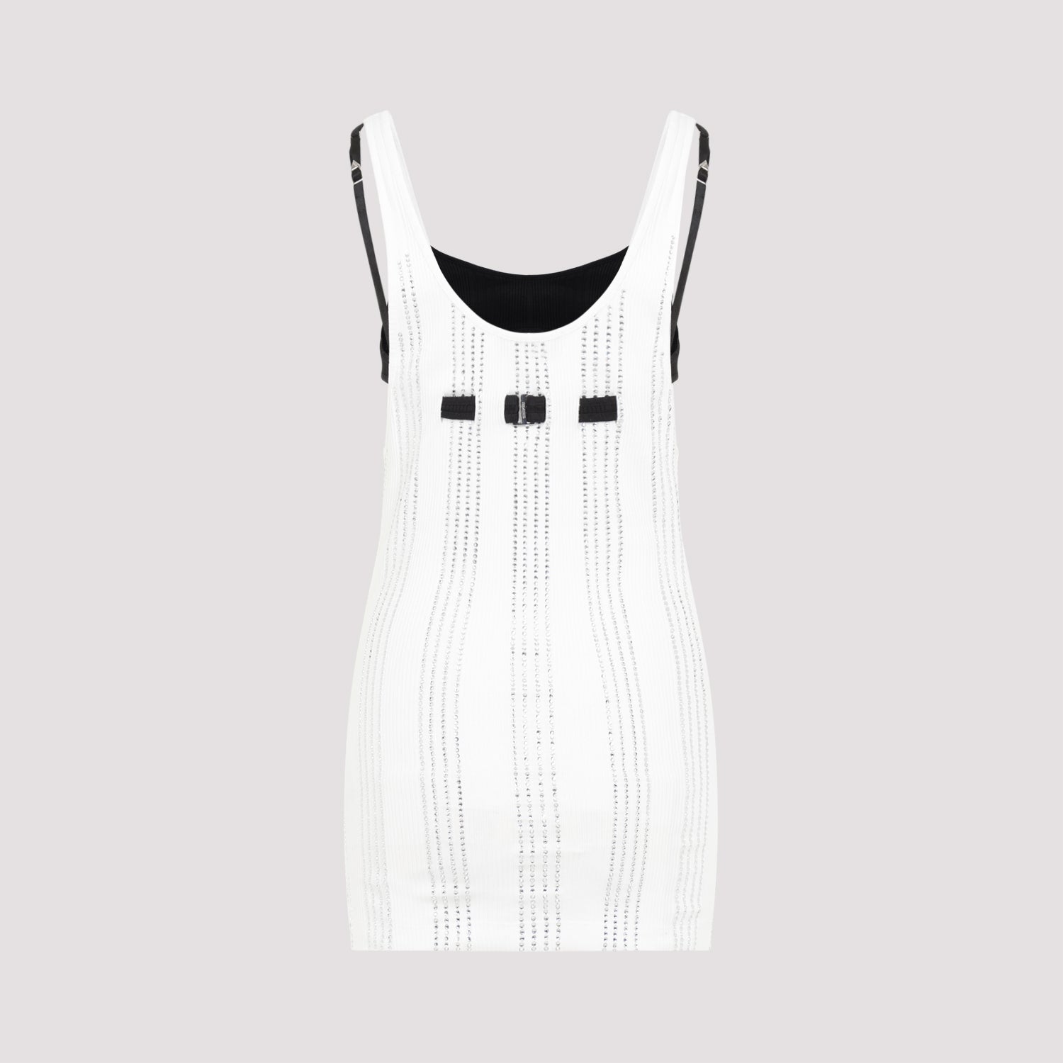 The Attico Flat Ribbed Jersey Tank Top Women by Luosophy