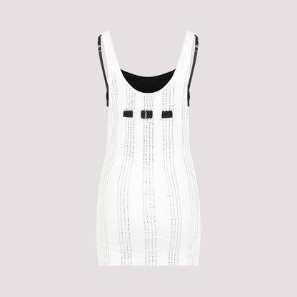 The Attico Flat Ribbed Jersey Tank Top Women by Luosophy