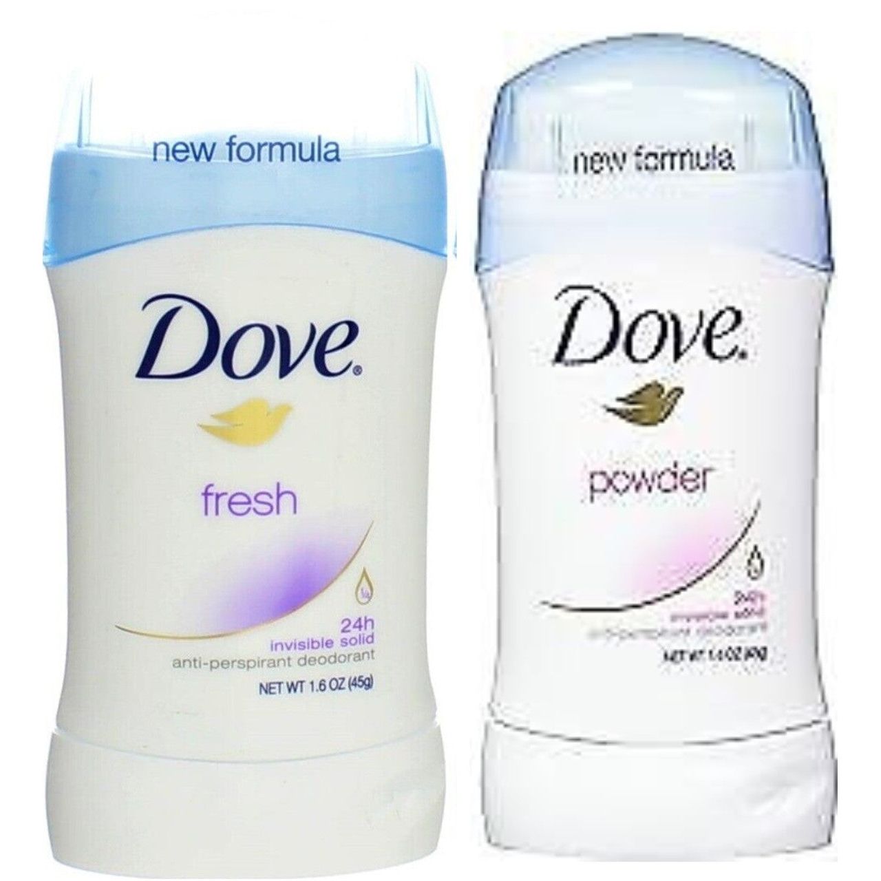 Dove Invisible Solid Antiperspirant Deodorant Stick Fresh, 1.6 Oz 