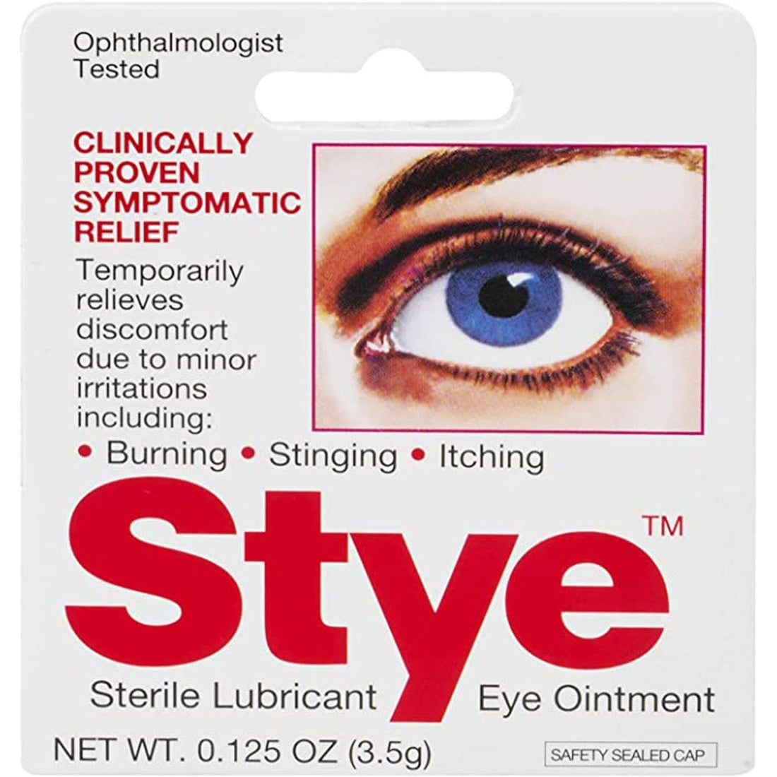 Stye Sterile Lubricant Eye Ointment, Ophthalmologist Tested 