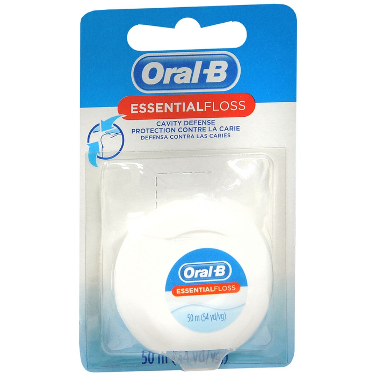 Oral-B Essential Floss Cavity Defense Dental Floss, 50 M by Pasteur Pharmacy
