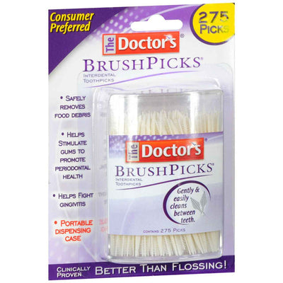 The Doctor's BrushPicks Interdental Toothpicks, 275 Count Value Pack